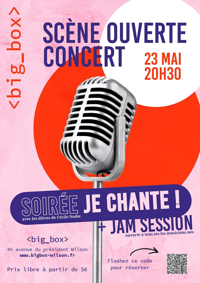 Scene ouverte jam session à BigBox
